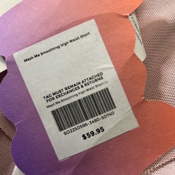 FABLETICS YITTY NWT MESH ME SOMETHING HIGH WAIST SHORTS SIZE‎ L - Picture 6 of 8